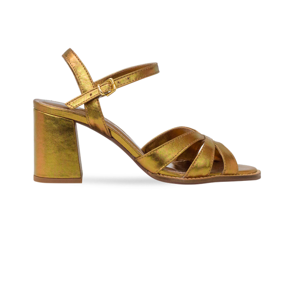 Sandália Leona Bronze