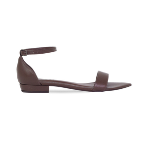 Rasteira Liane Flat Np Marrom