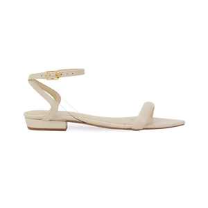 Rasteira Julia Flat Off White