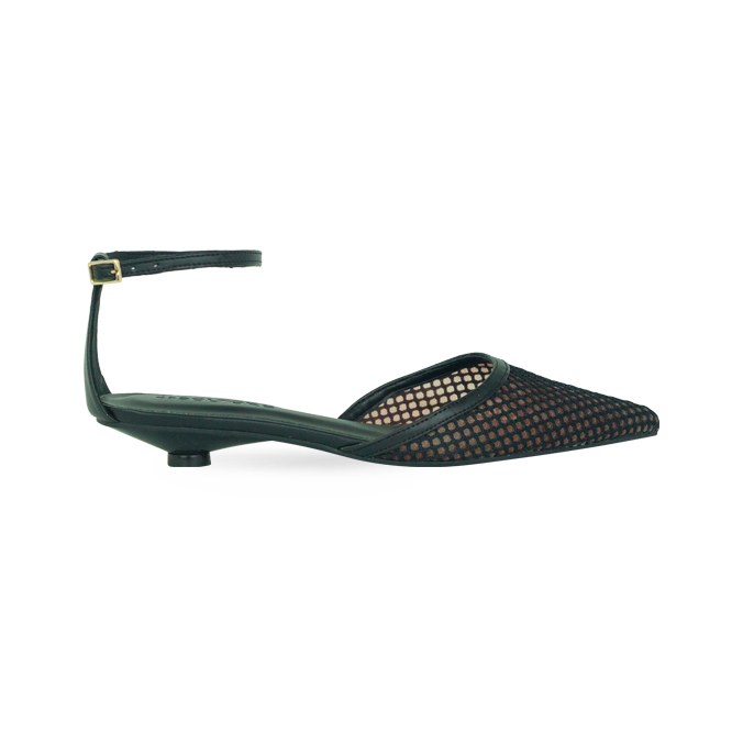 Scarpin Nina Preto/marrom