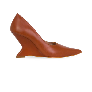 Scarpin Bianca Caramelo