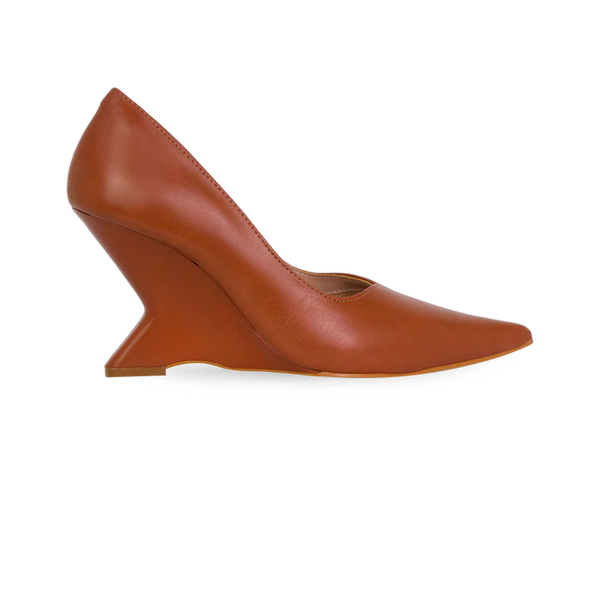 Scarpin Bianca Caramelo