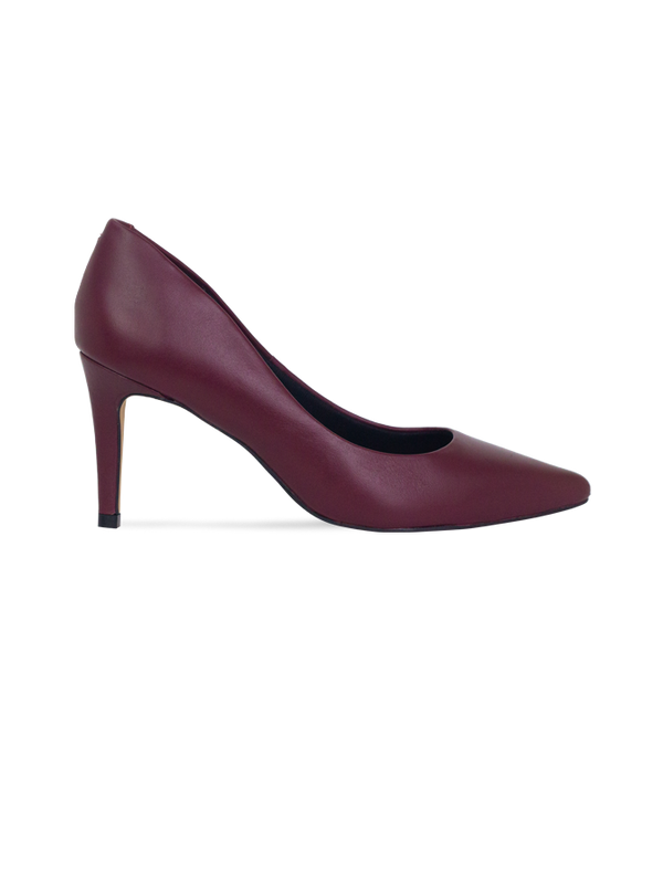 Scarpin Duci Vinho – Elegância Atemporal em Couro Premium