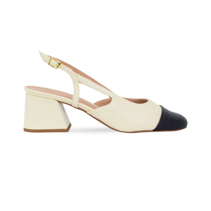 Scarpin Vonda 5 New Off White