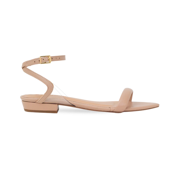 Rasteira Julia Flat Nude
