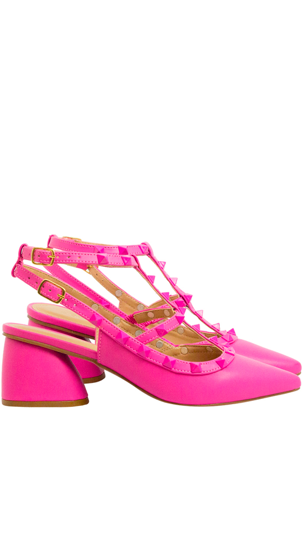 Scarpin Mona Low New Rosa