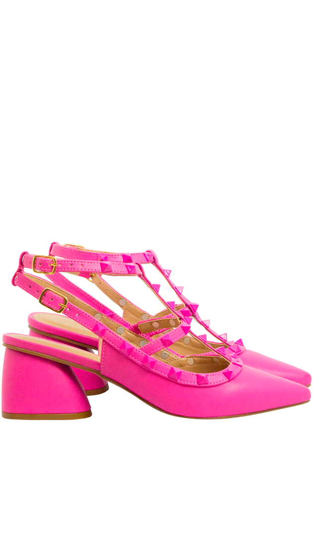 Scarpin Mona Low New Rosa