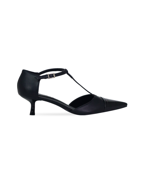 Scarpin Chayenne New Preto – Salto Médio e Design Sofisticado