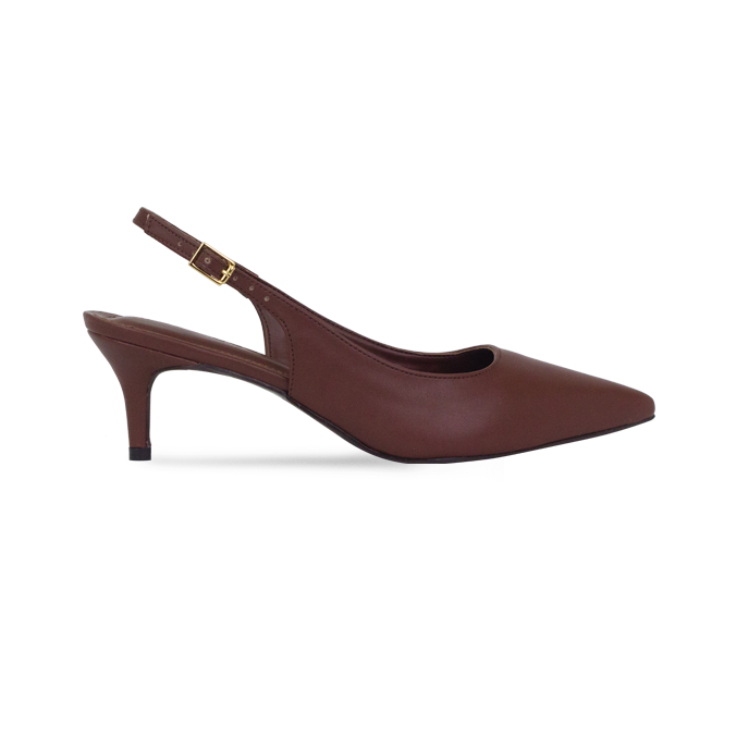 Scarpin Angelica Marrom