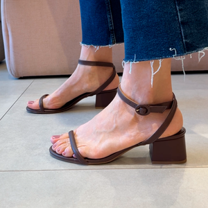 Sandália Ceici Np Marrom