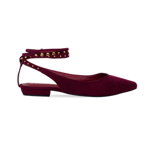 Sapatilha Kely Flat Vinho