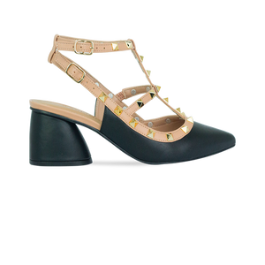 Scarpin Mona Low Preto