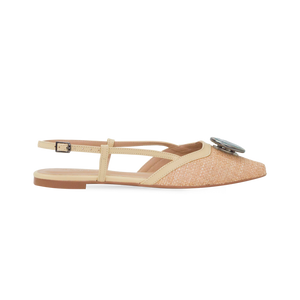 Sapatilha Jessica Flat Off White