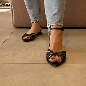 Rasteira Claire Preto