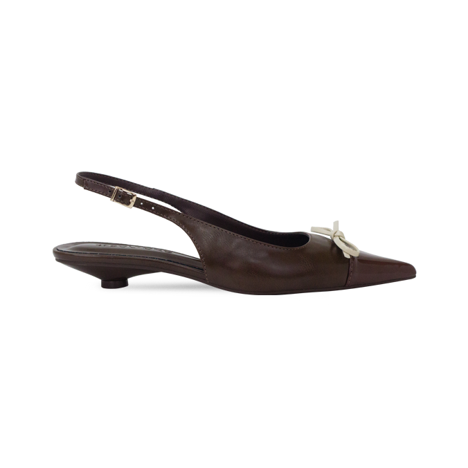 Scarpin Clotilde Marrom