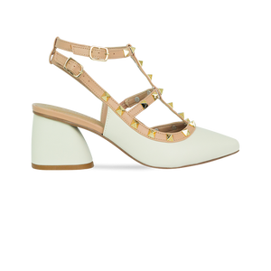 Scarpin Mona Low Off White