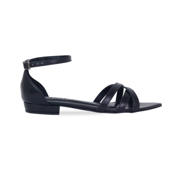 Rasteira Diane Flat Np Preto
