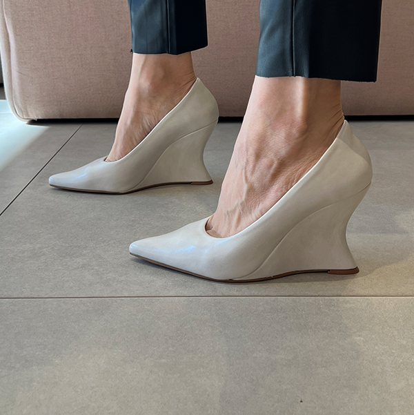 Scarpin Soraia New Off White