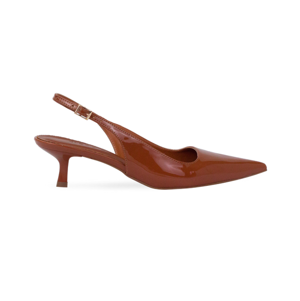 Scarpin Mirian Whisky