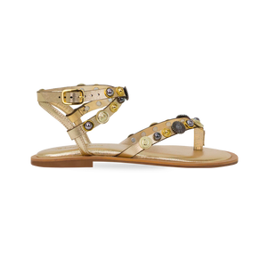 Rasteira Bruna Dourado