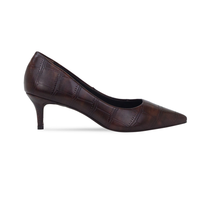 Scarpin Gina Marrom