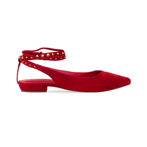 Sapatilha Kely Flat Vermelho