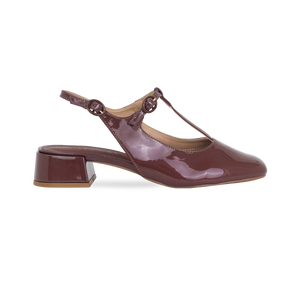 Scarpin Janet New Marrom