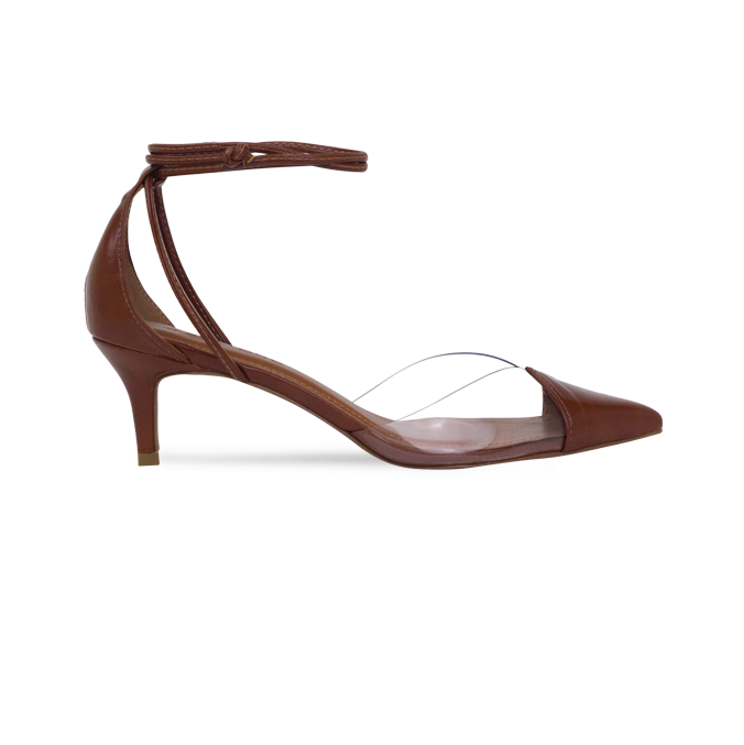 Scarpin Luciana Whisky
