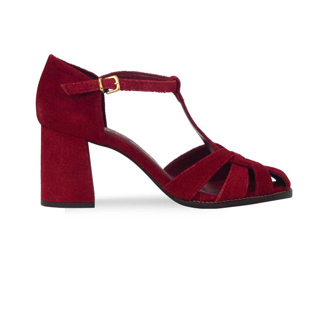 Sandália Thay Vermelho