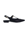 Sapatilhas Umara Sap Preto – A Elegância do Oxford em Versão Flat