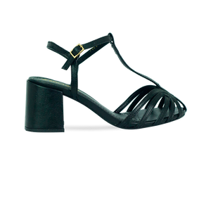 Sandália Tarsia New Preto