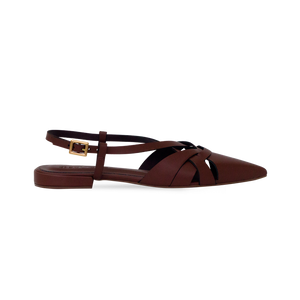 Sapatilha Berenice Flat Marrom