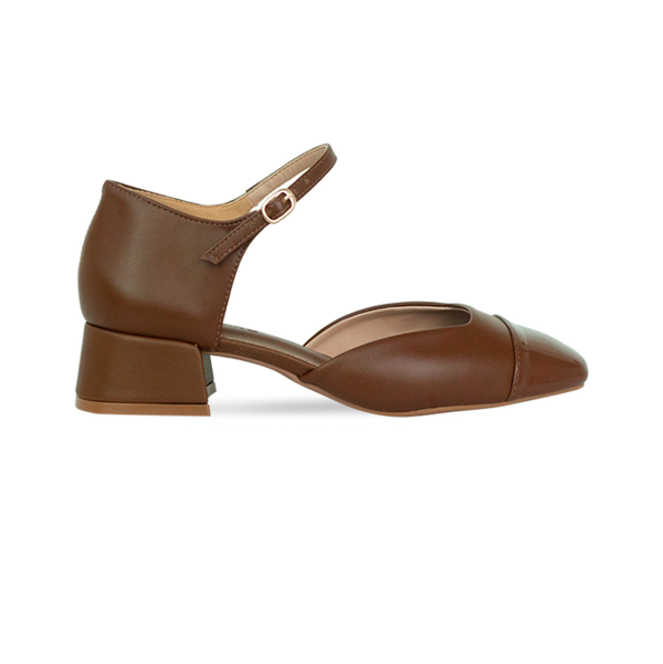 Scarpin Lorena Marrom