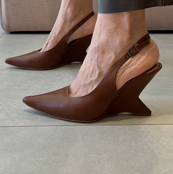 Scarpin Lori New Marrom