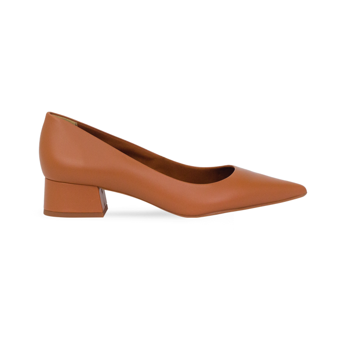 Scarpin Eloa Caramelo