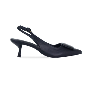 Scarpin Fatima High Preto