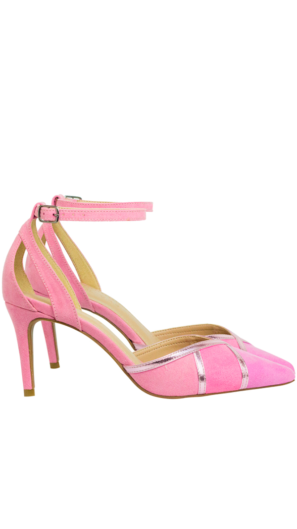 Scarpin Maria 8 Mix Rosa