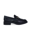 Mocassim Claudia Preto com Bridão e Solado Trend – Couro Premium