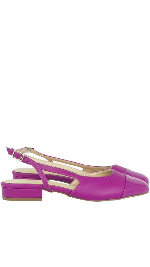 Sapatilhas Vonda Flat New Roxo