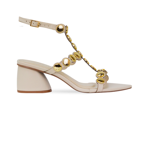 Sandália Gianna Off White