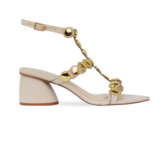 Sandália Gianna Off White