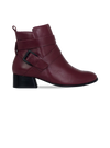 Botas Dillay Vinho Cano Médio e Salto 4cm