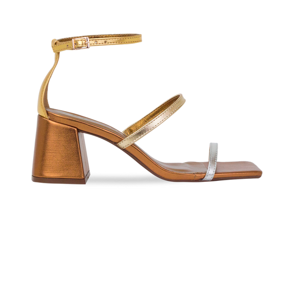 Sandália Livia Bronze