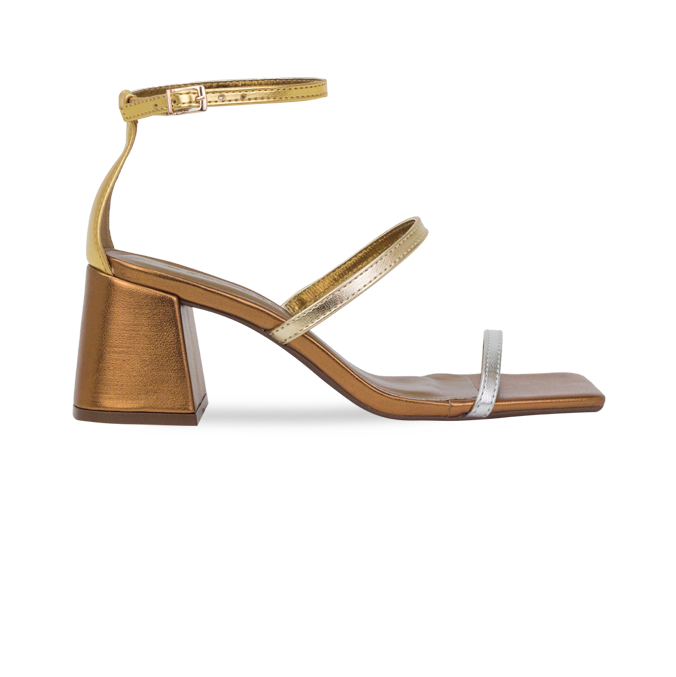 Sandália Livia Bronze