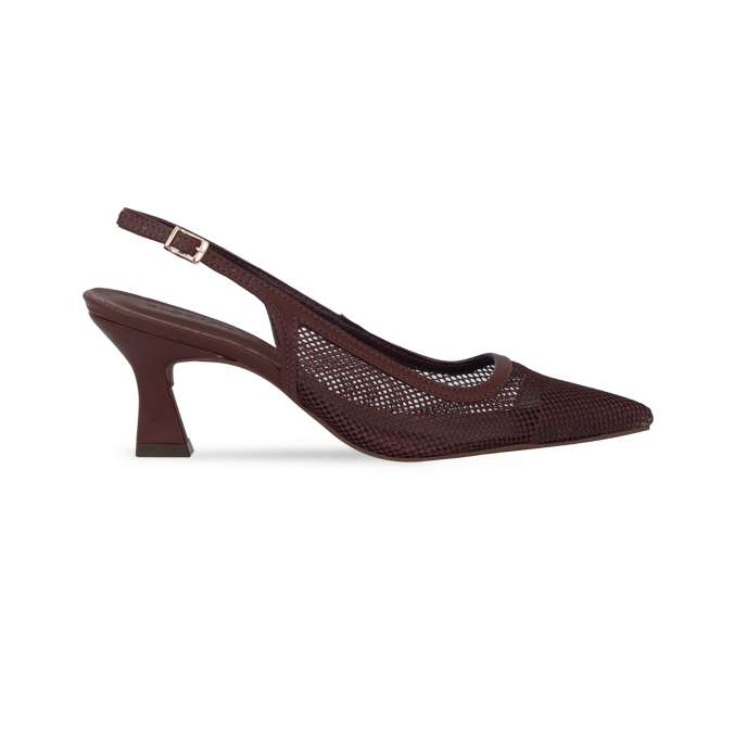 Scarpin Lily Marrom