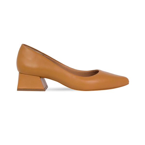 Scarpin Esmeralda Caramelo