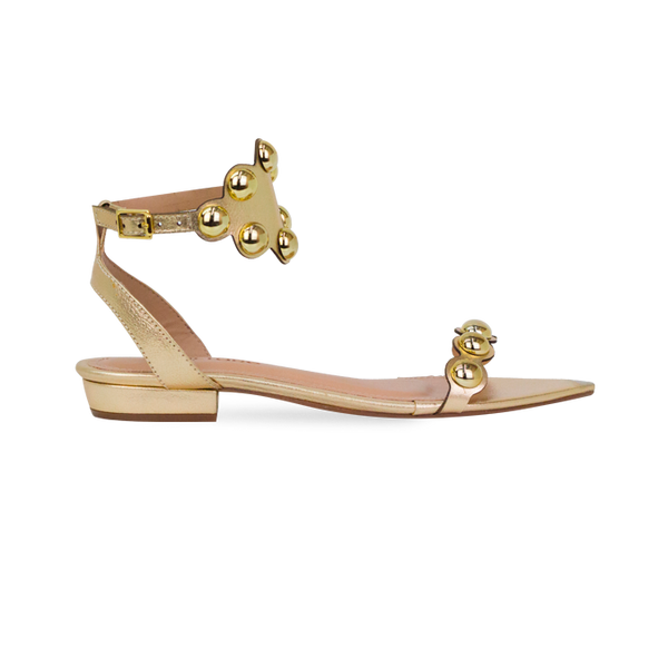 Rasteira Vienna Dourado