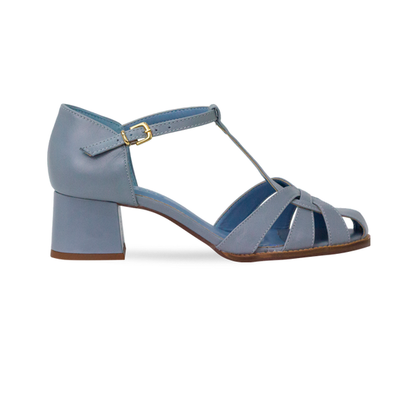 Sandália Yolanda Low Azul