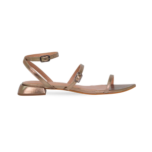 Rasteira Charlotte Prata Velho