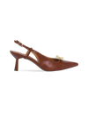 Scarpin Babi Whisky salto de 6cm e Laço Metálico